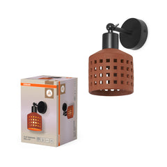 OSRAM Decor Clay Windows Kinkiet 1xE27 brązowy