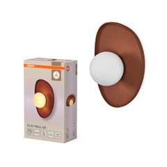 OSRAM Decor Clay Nest Kinkiet 1 xG9 brązowy