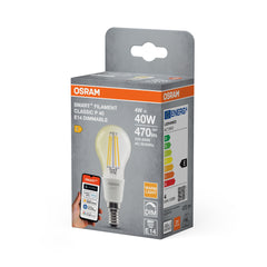 Żarówka LED OSRAM SMART+ MATTER Fil DIM Classic P40 4W 827 E14