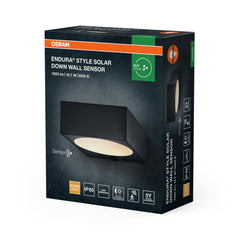 OSRAM ENDURA STYLE SOLAR BRIGHT SENSOR Kinkiet ciemnoszary