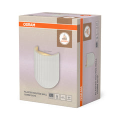 OSRAM Decor Plaster Routes Lampa stołowa 120 1xGU10 biała