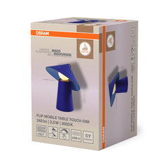 OSRAM Decor Flip Mobile Lampa stołowa 3.5W Touch niebieska