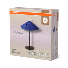 OSRAM Decor Flip Lampa stołowa G9 niebieska