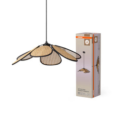 OSRAM Decor Rattan Daisy Wisząca 580 E27 brązowy