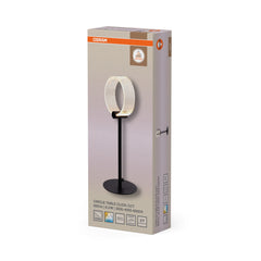 OSRAM Decor Circle Lampa stołowa 8.3W Click CCT czarna