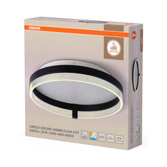 OSRAM Decor Circle Plafon 400 25W Click CCT czarny