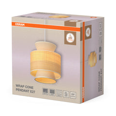 OSRAM Decor Wrap Cone Wisząca E27 beżowy