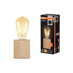 OSRAM Vintage 1906 Lampa stołowa 2.5W 824 E27 brązowa