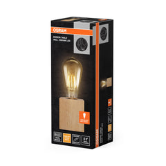 OSRAM Vintage 1906 Lampa stołowa 2.5W 824 E27 brązowa