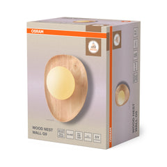 OSRAM Decor Wood Nest Lampa stołowa 1x G9 brązowa
