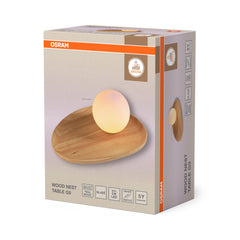OSRAM Decor Wood Nest Lampa stołowa 1xG9 brązowa