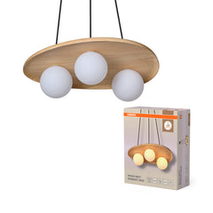 OSRAM Decor Wood Nest Wisząca 1xG9 brązowy
