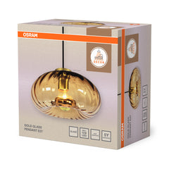 OSRAM Decor Gold Glass Wisząca E27 złoty
