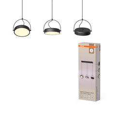 OSRAM Decor Puck Wisząca LN 3x 36W 930 czarny