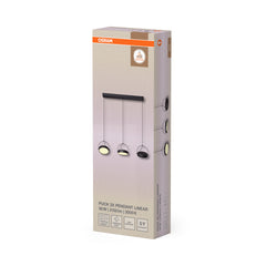 OSRAM Decor Puck Wisząca LN 3x 36W 930 czarny