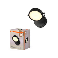 OSRAM Decor Puck Kinkiet 11W 930 czarny