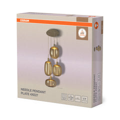 OSRAM Decor Needle Wisząca talerzowy 4xE27 beżowy