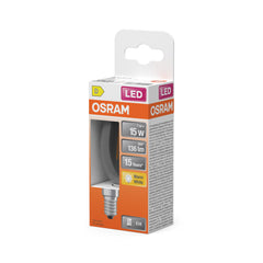 Żarówka LED OSRAM Star Classic B 15 Fil 1W 827 Clear E14
