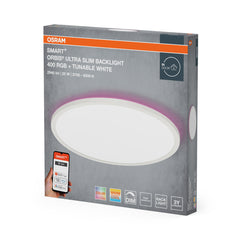 Plafon LED OSRAM SMART+ Wifi Orbis Ultra Slim Backlight 400mm biały RGB + TW