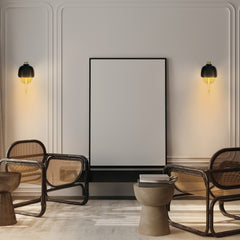 OSRAM Decor Corolle Kinkiet G9 czarny