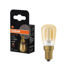 Żarówka LED OSRAM Vintage 1906 LED T26 5 Fil 1.6W 824 Gold E14