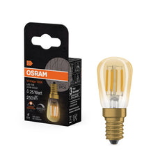 Żarówka LED OSRAM Vintage 1906 T26 25 Fil DIM 2.8W 822 Gold E14