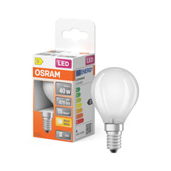 Żarówka LED OSRAM Star Classic P 40 Fil 3.4W 827 mat E14 ciepła