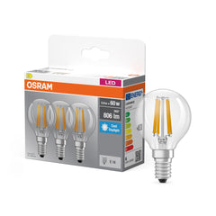 Żarówka LED OSRAMBase Classic P 60 Fil 5.9W 865 Clear E14