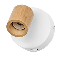 Lampa punktowa LED OSRAMSpot Brick 1xGU10 biały and Wood