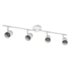 Lampa punktowa LED OSRAMSpot Stamp 4xGU10 biały and Wood