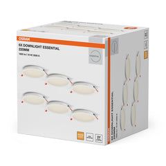 Plafon LED OSRAM Essential Downlight 220mm 18W 830 biały