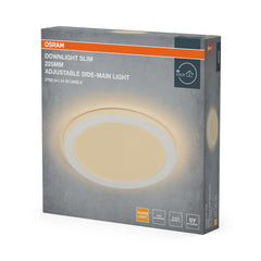 Plafon LED OSRAMDownlight Side-Mainlight 225mm 24W 830 biały