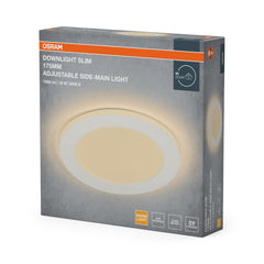 Plafon LED OSRAMDownlight Side-Mainlight 175mm 18W 830 biały