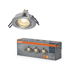 Lampa punktowa LED OSRAM  GU10 Dim Adjustable Click 6W 827 Nickel