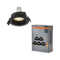 Lampa punktowa LED OSRAM  GU10 Press 2.6W 827 czarny