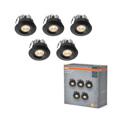 Lampa punktowa LED OSRAMMini Spot Set 6W 830 120° czarny