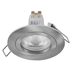 Lampa punktowa LED OSRAM  GU10 Click 4.5W 827 Satin Nickel