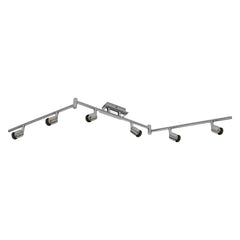 Lampa punktowa LED OSRAMSpot Cylinder Duo 6xGU10 Brushed Nickel