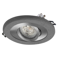Lampa punktowa LED OSRAM Concrete Spot GU10 Dark  4.5W Satin Nickel
