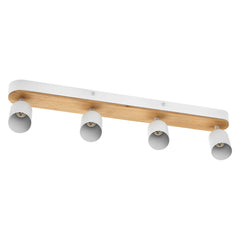 Lampa punktowa LED OSRAMSpot Wood Line 4xGU10 biały