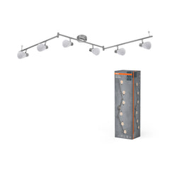 Lampa punktowa LED OSRAMSpot Vase 6xG9 Brushed Nickel