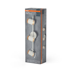 Lampa punktowa LED OSRAM LED Spot Stamp 3xGU10 biały and Wood