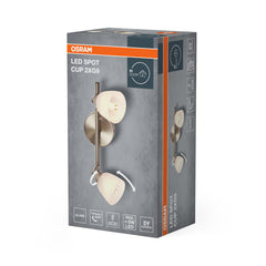Lampa punktowa LED OSRAMSpot Cup 2xG9 Brushed Nickel