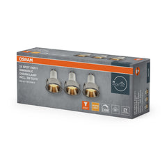 Lampa punktowa LED OSRAMSpot Set PAR11 GU10 Dim 3W 827 stal