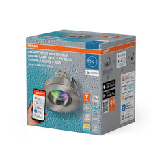 Lampa punktowa LED OSRAM SMART+ MATTER Spot GU10 IP65 RGBW Nickel