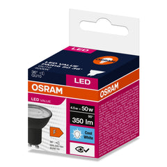 Żarówka LED PAR16 Reflektor GU10 4.5W = 50W 350lm 4000K 36° Czarna
