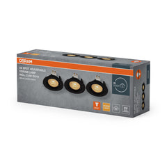 Lampa punktowa LED OSRAM  Twistlock GU10 Adjustable 2.6W 827 czarny