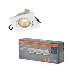 Lampa punktowa LED OSRAM  GU10 Adjustable Square Click 4.5W 827 biały