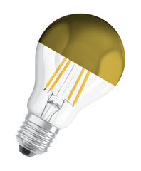 Żarówka LED OSRAM Star A 50 Fil Mirror Gold 6.5W 827 Clear E27