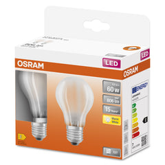 Żarówka LED E27 6,5W STAR CLASSIC 2 szt. matowa, barwa ciepła